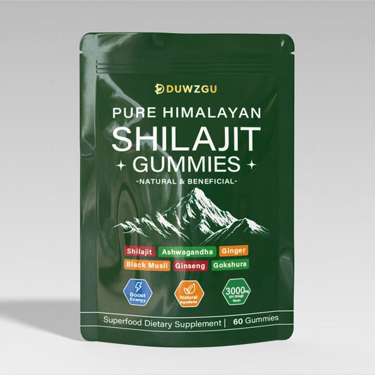 Shilajit Gummies - Natural Energy & Vitality Support (60 Count)