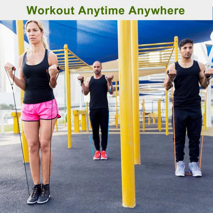 11 Pcs Portable Resistance Bar Home Gym