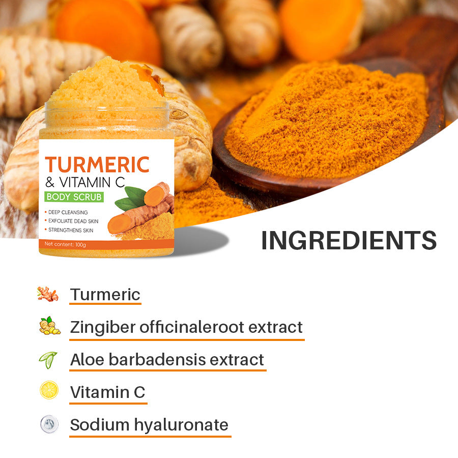 Turmeric Body Cleanser & Facial Scrub
