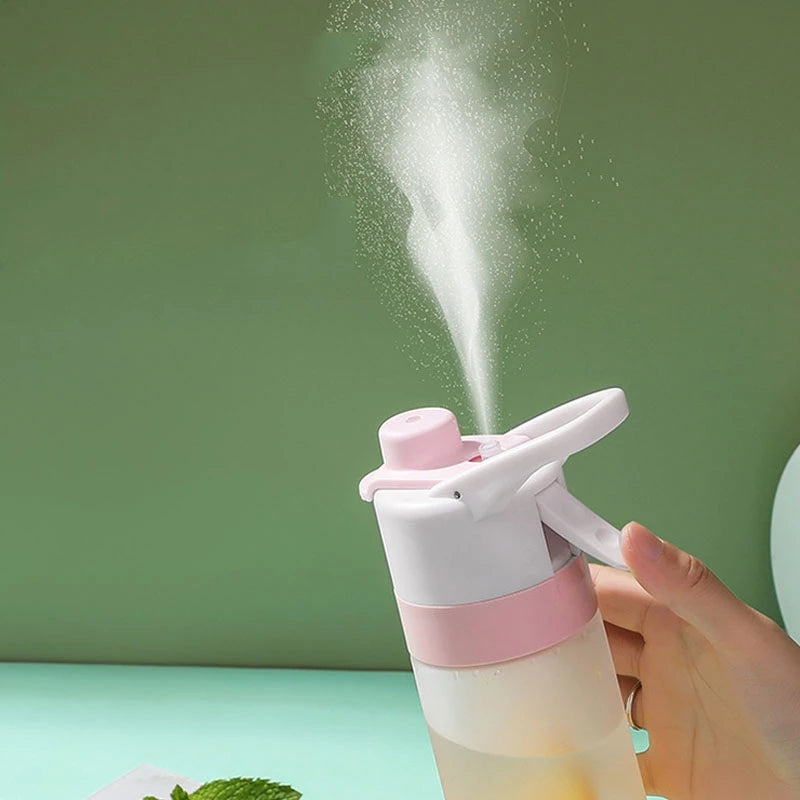 Sports Bottle with Mist Function