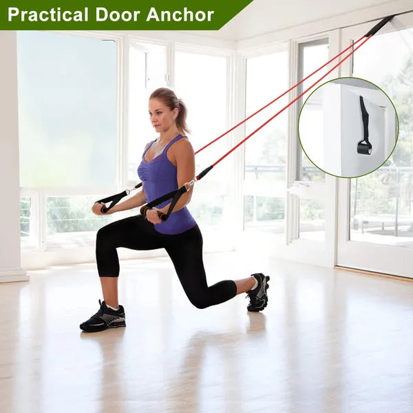11 Pcs Portable Resistance Bar Home Gym